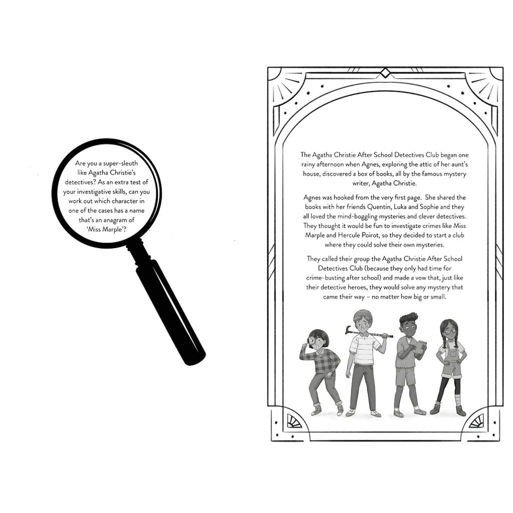 The Official Agatha Christie After School Detectives Club: 50 Mystery Puzzles for Children BookGeek