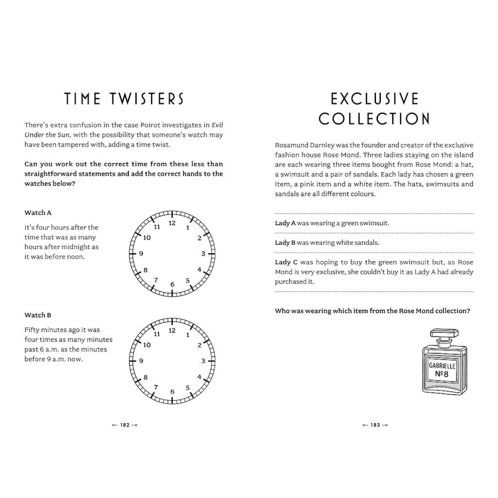 The Official Poirot Puzzle Book BookGeek