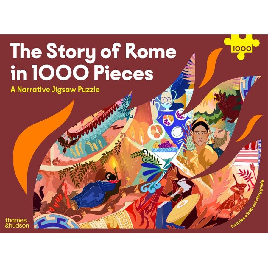 The Story of Rome in 1000 Pieces BookGeek