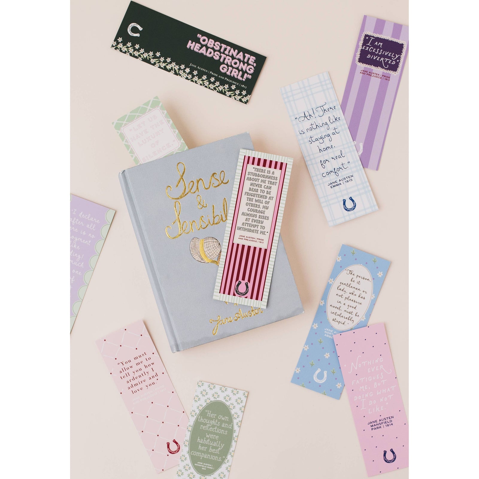 The Wit and Wisdom of Jane Austen Bookmark Set - Set of 10 BookGeek