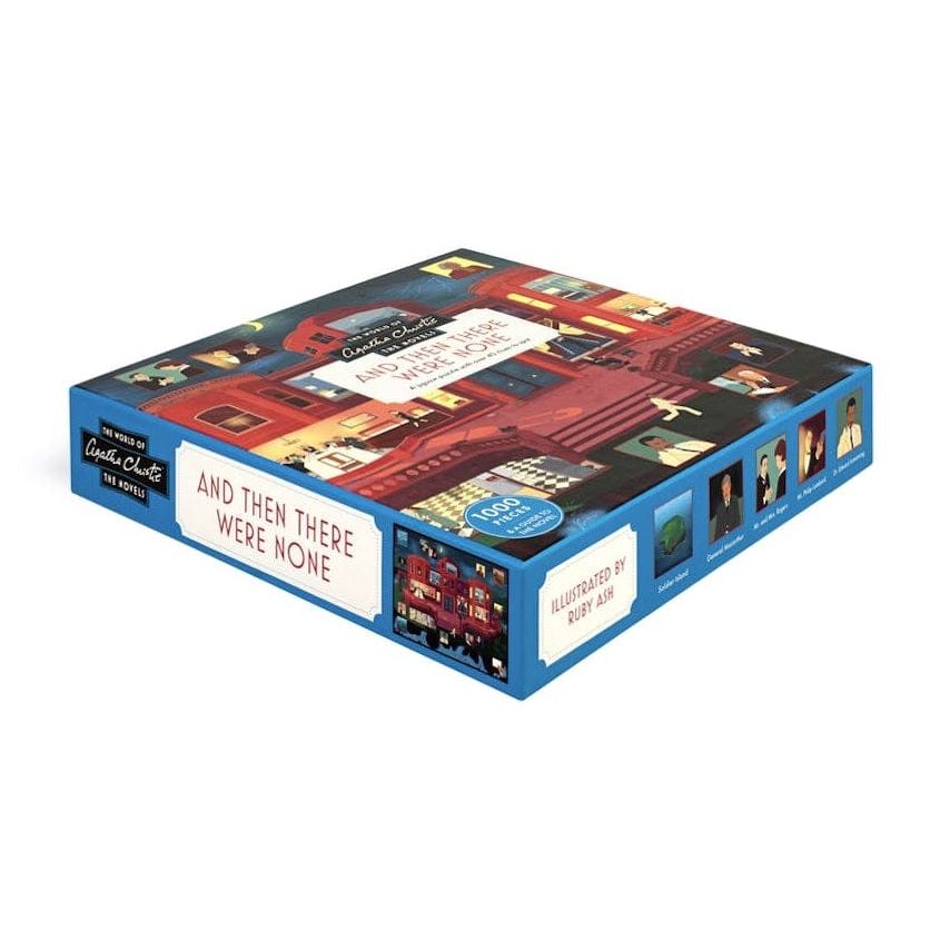 The World of Agatha Christie: And Then There Were None Jigsaw Puzzle BookGeek