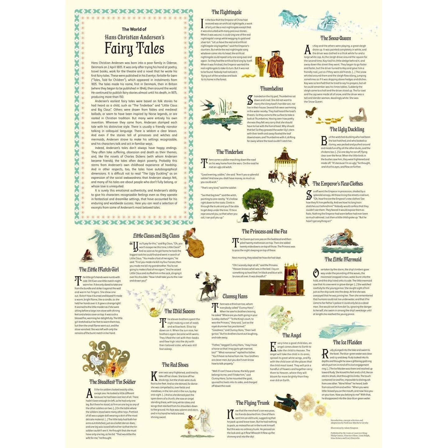The World of Hans Christian Andersen's Fairy Tales BookGeek