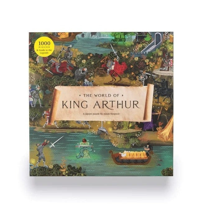 The World of King Arthur Jigsaw Puzzle BookGeek