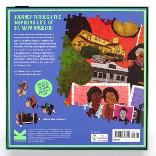The World of Maya Angelou Jigsaw Puzzle BookGeek