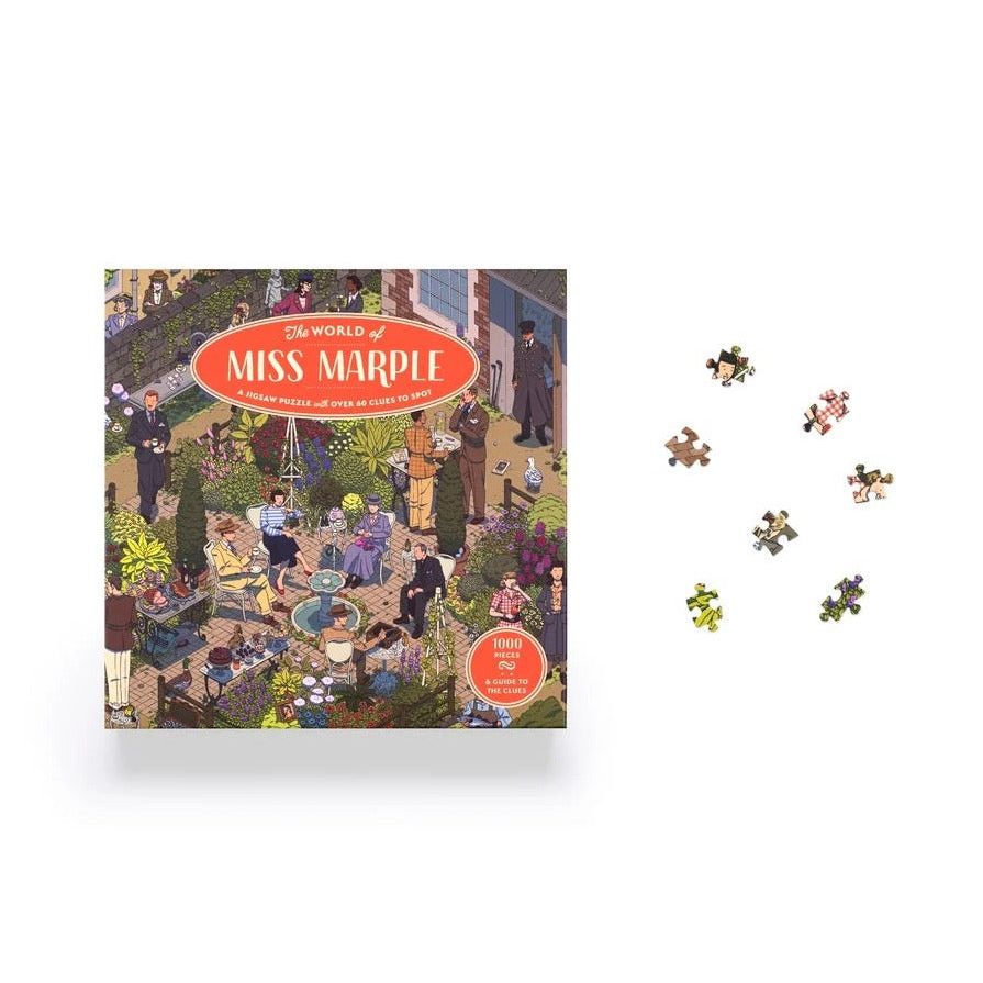 The World of Miss Marple Jigsaw Puzzle BookGeek