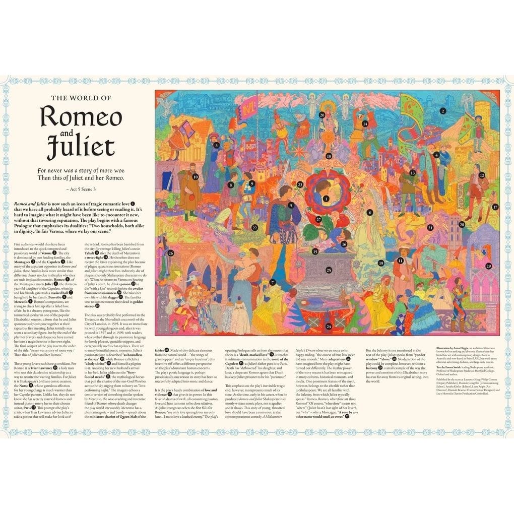 The World of Romeo and Juliet Jigsaw Puzzle BookGeek