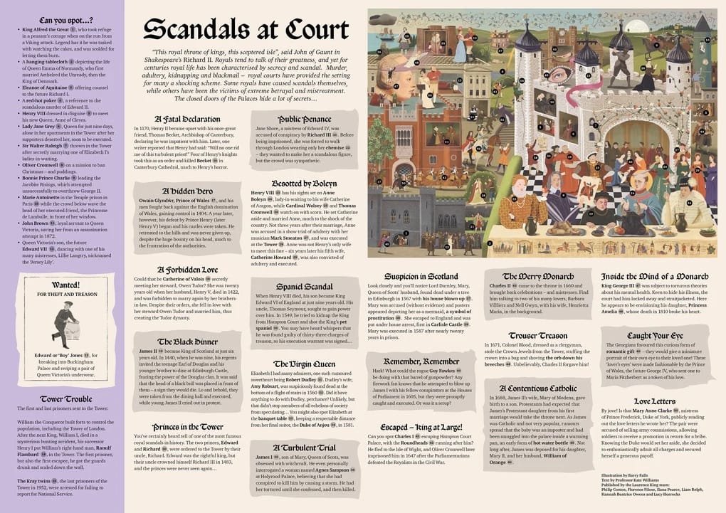 The World of Scandals at Court Jigsaw BookGeek
