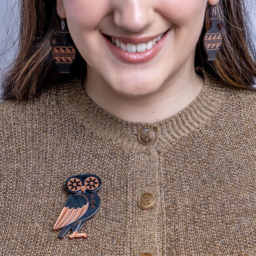 Wisdom Keeper Brooch BookGeek