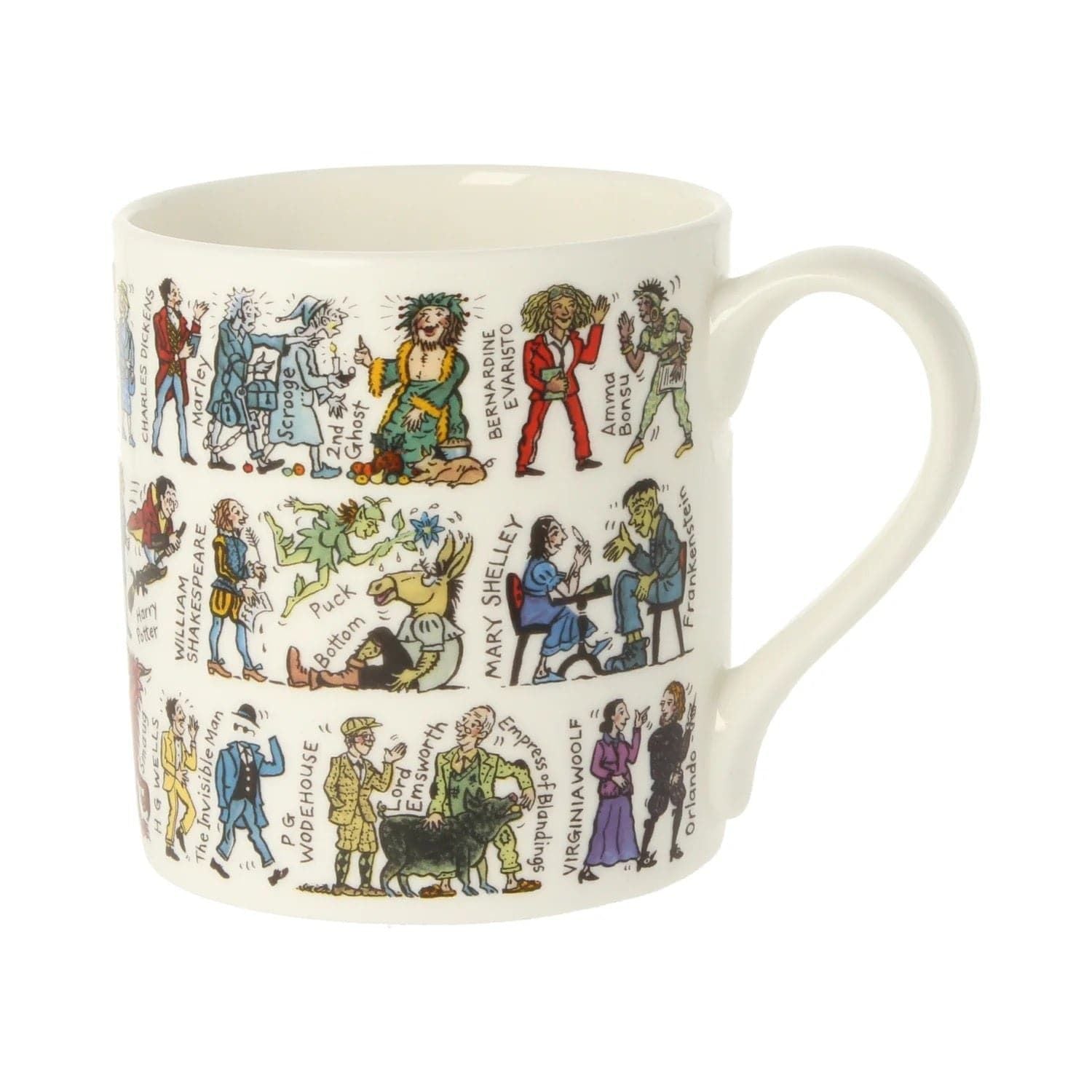 Writers and Characters Mug BookGeek