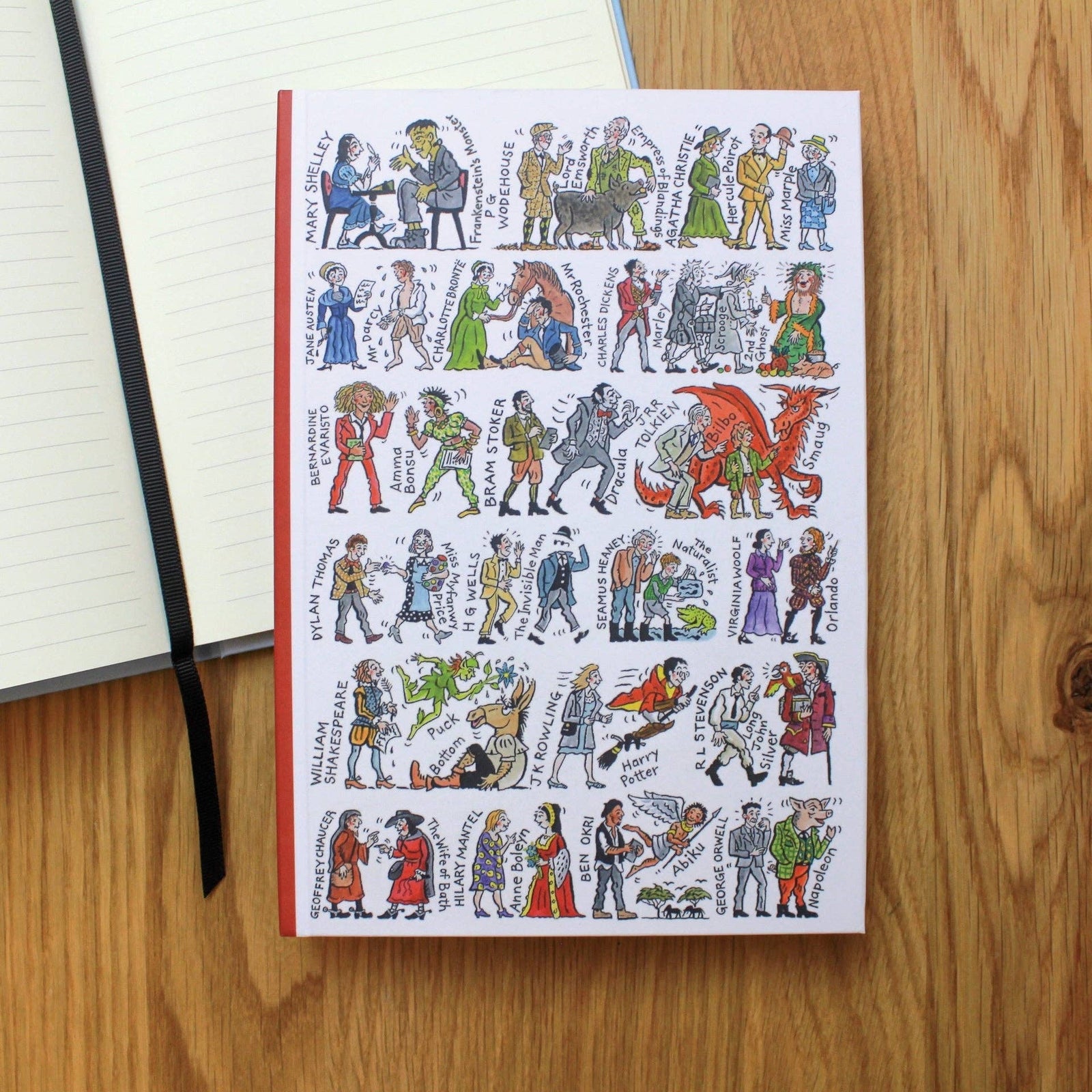 Writers & Characters Notebook BookGeek
