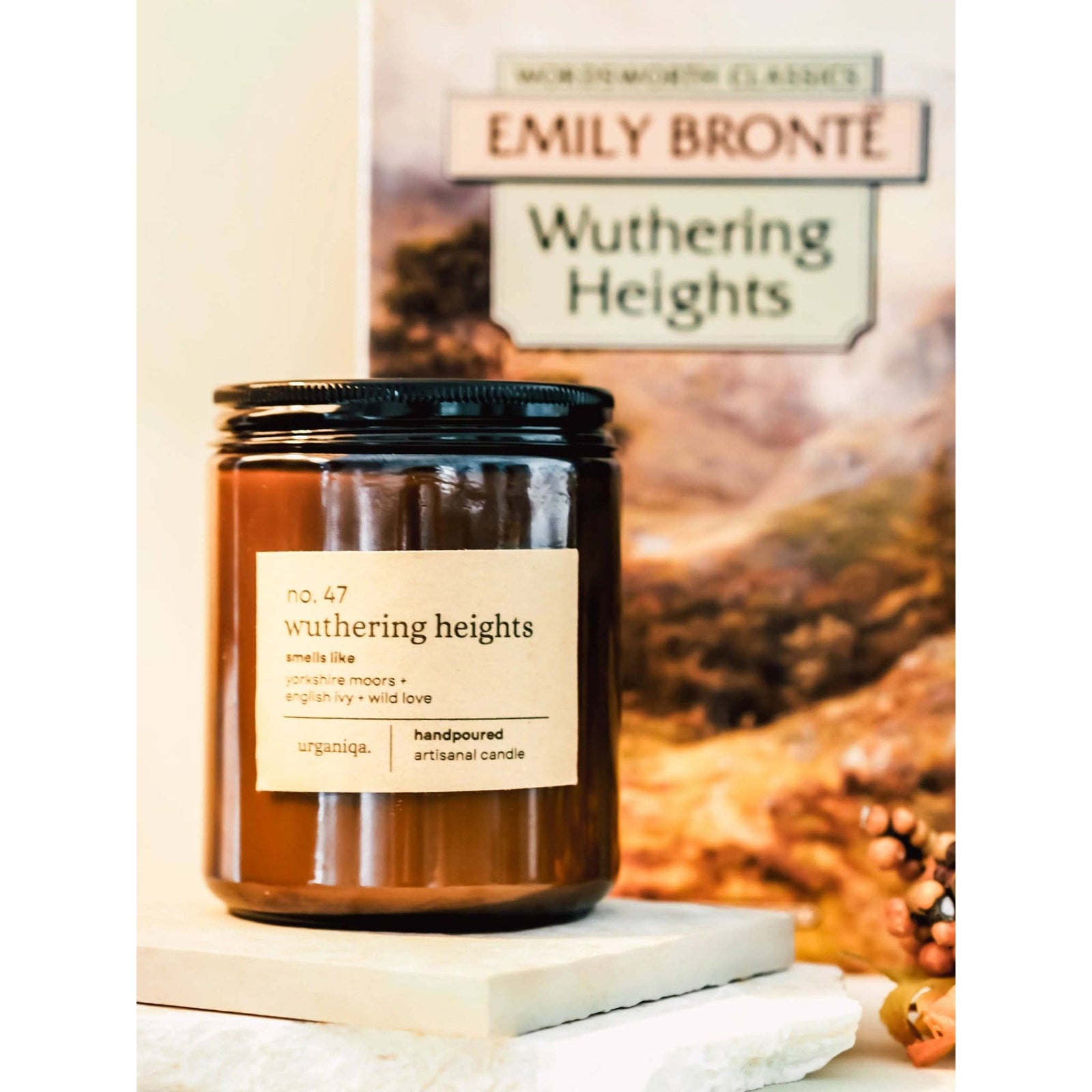 Wuthering Heights Bookish Literary-inspired Scented Candle BookGeek