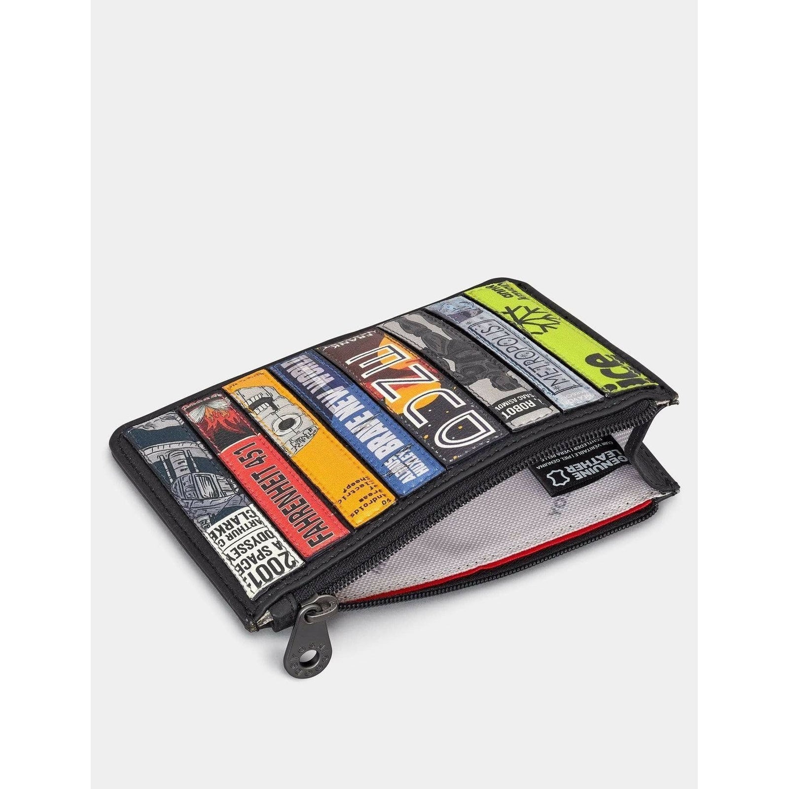 Sci-Fi Bookworm Leather Purse BookGeek