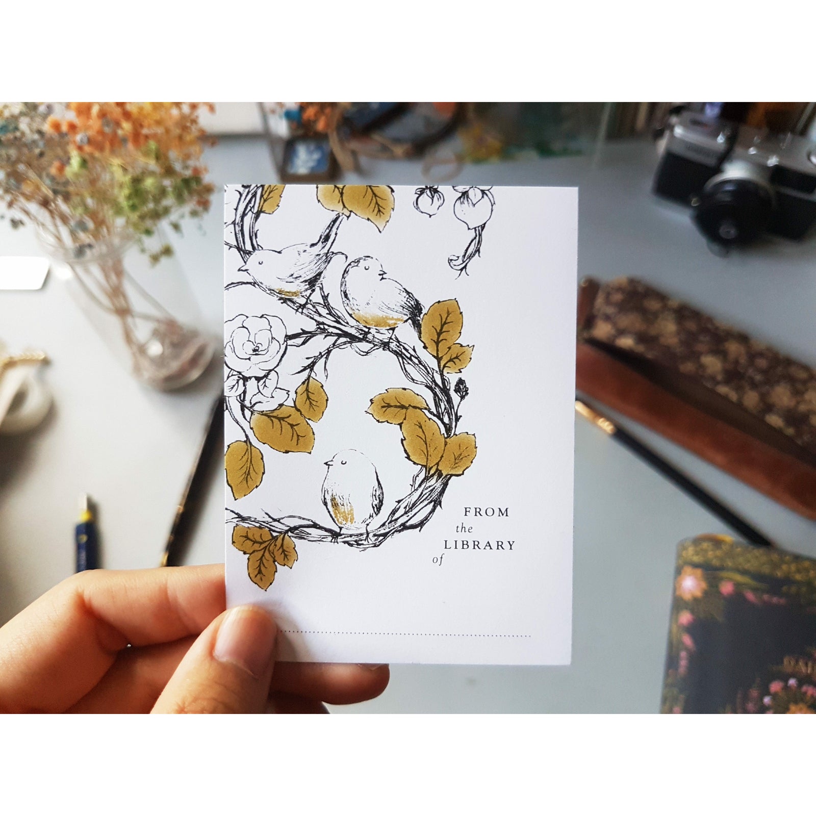 Bird Bookplates BookGeek