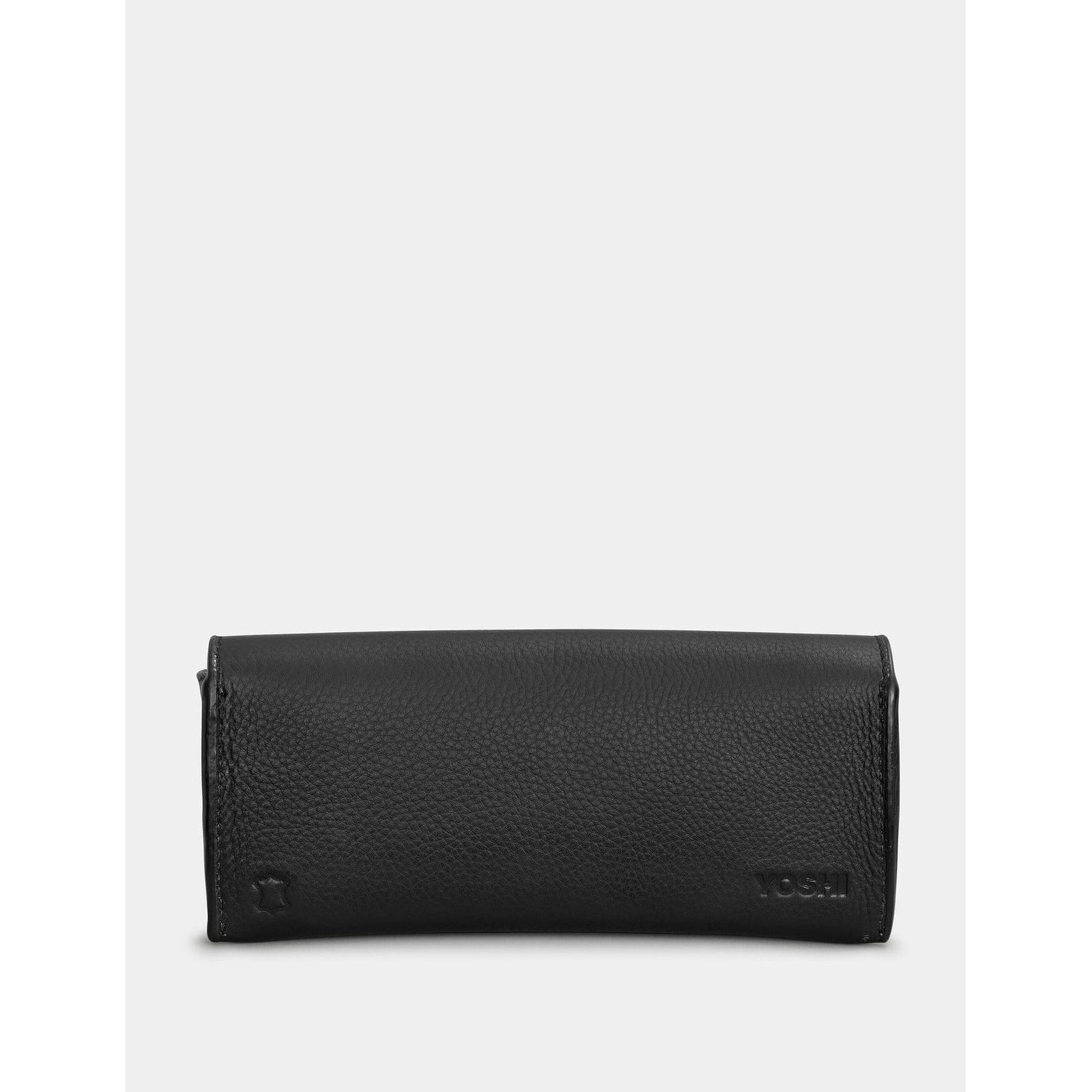 Bookworm Black Leather Glasses Case BookGeek