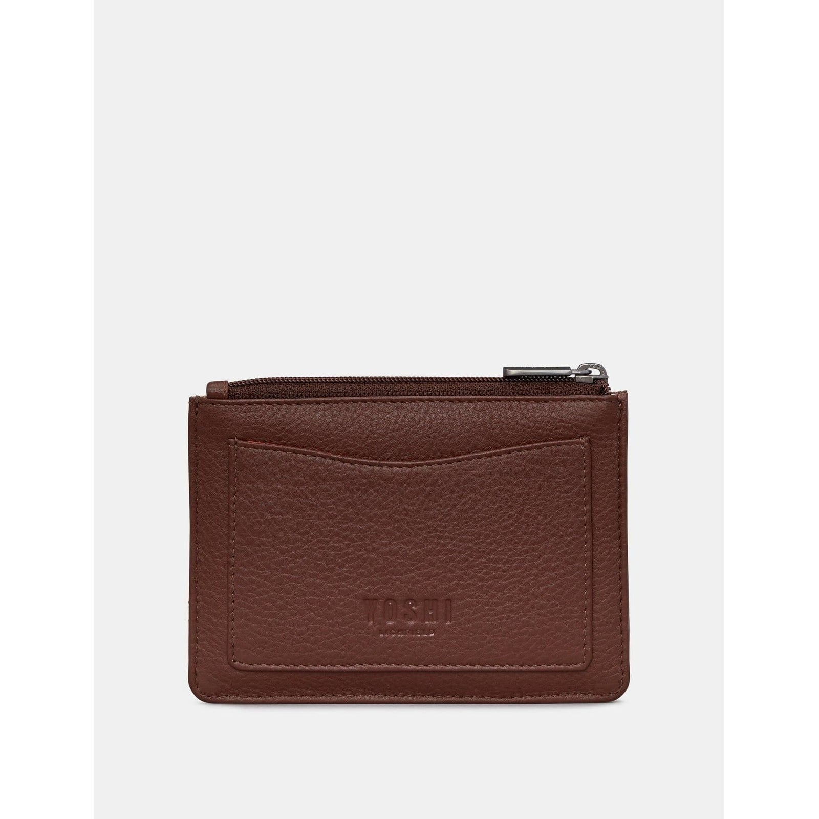 Bookworm Brown Leather Purse BookGeek