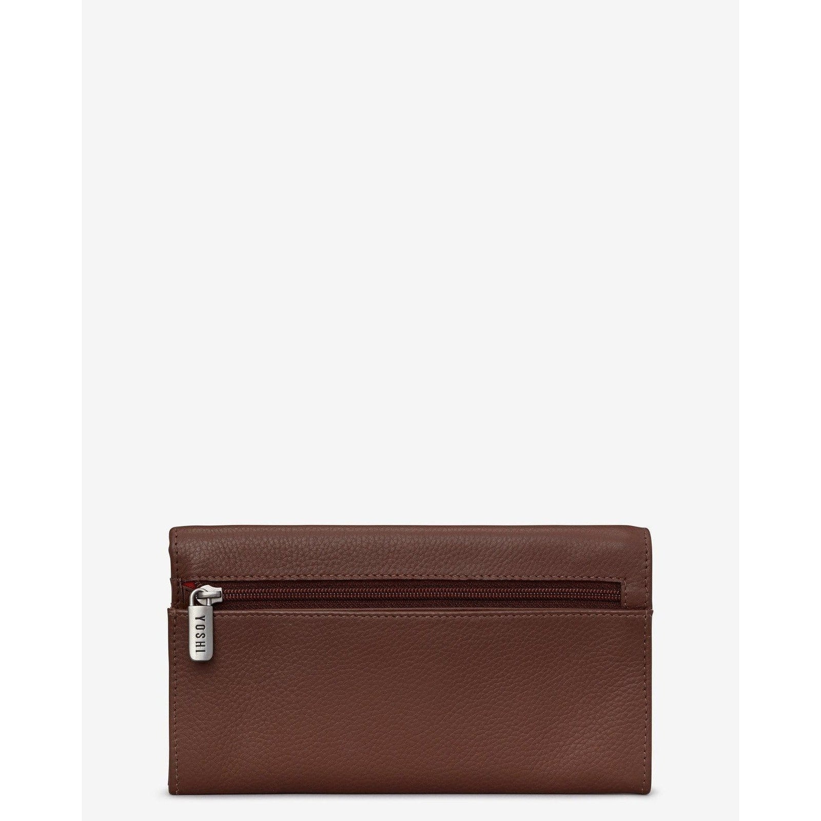 Brown Bookworm Front Flap Purse BookGeek