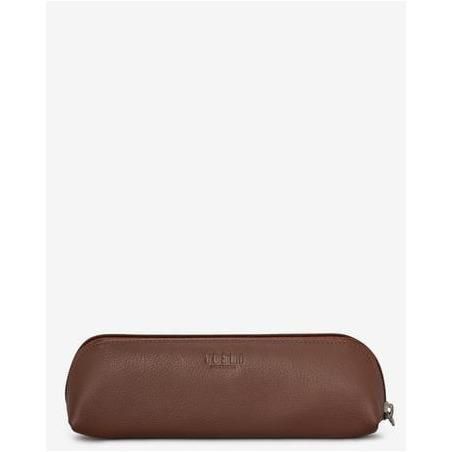 Brown Bookworm Pencil Case BookGeek