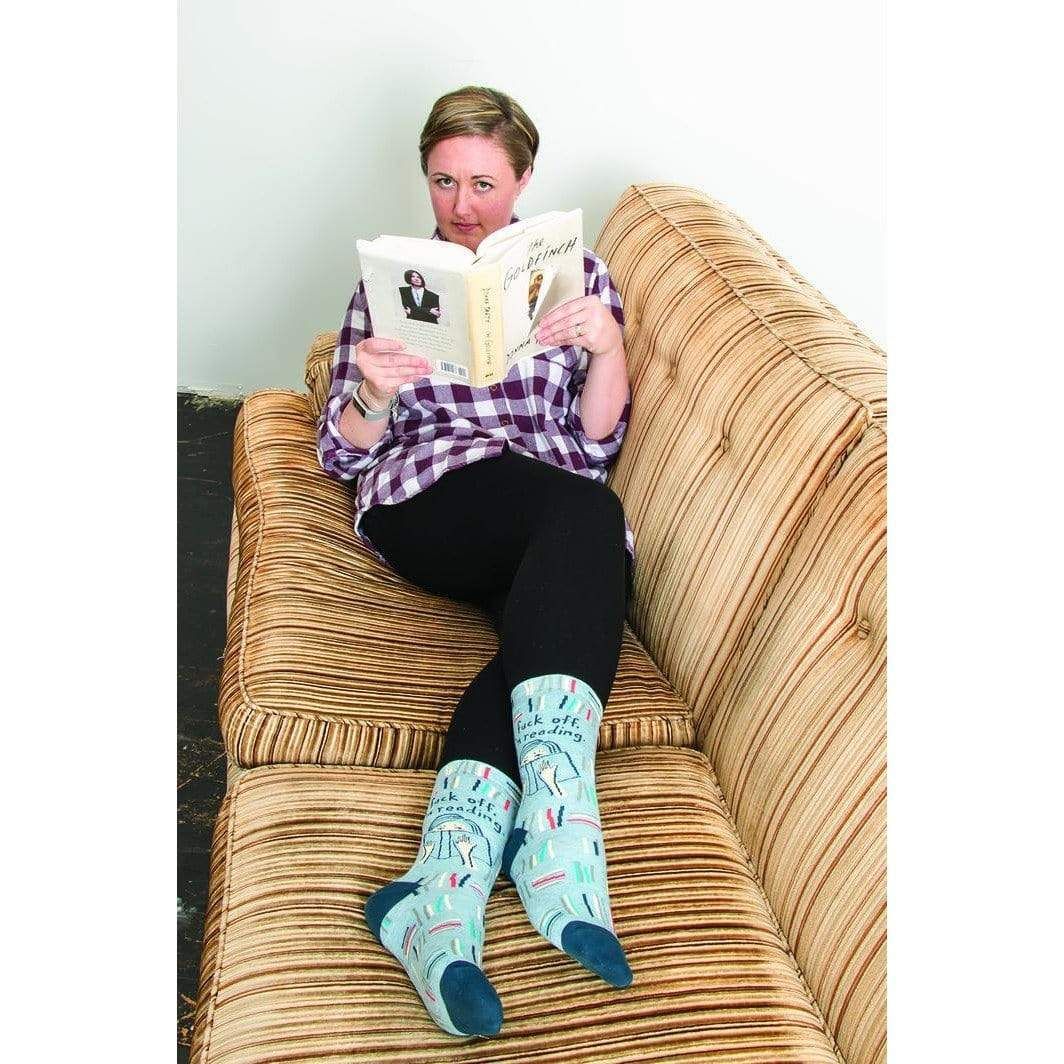 Fuck Off I'm Reading Socks BookGeek
