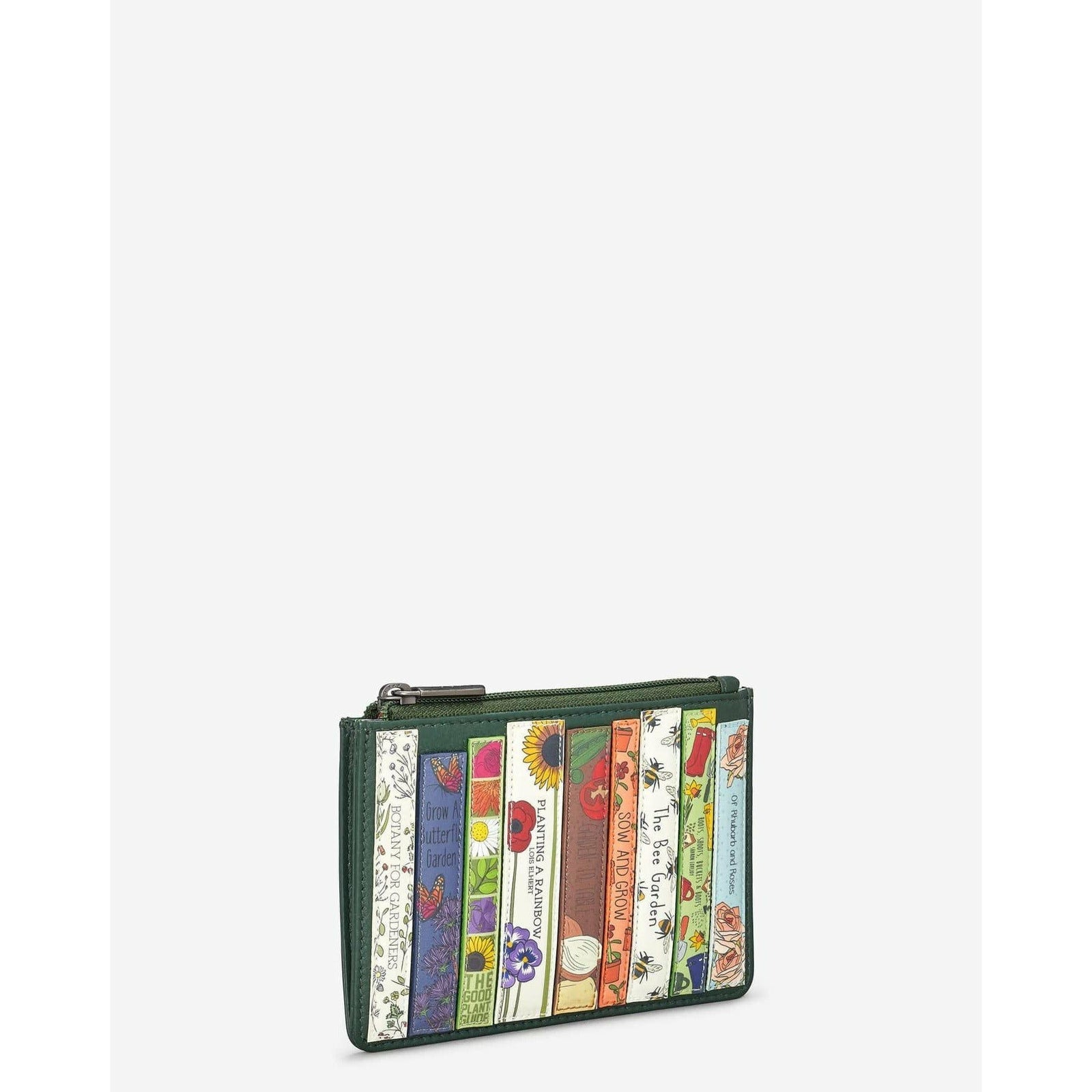 Green Fingers Bookworm Leather Purse BookGeek