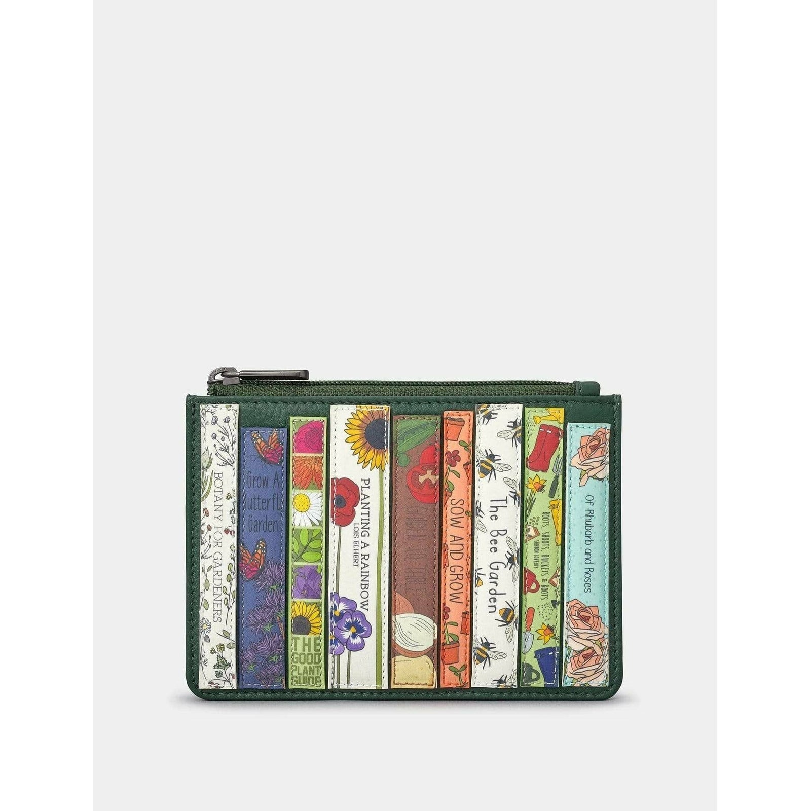 Green Fingers Bookworm Leather Purse BookGeek