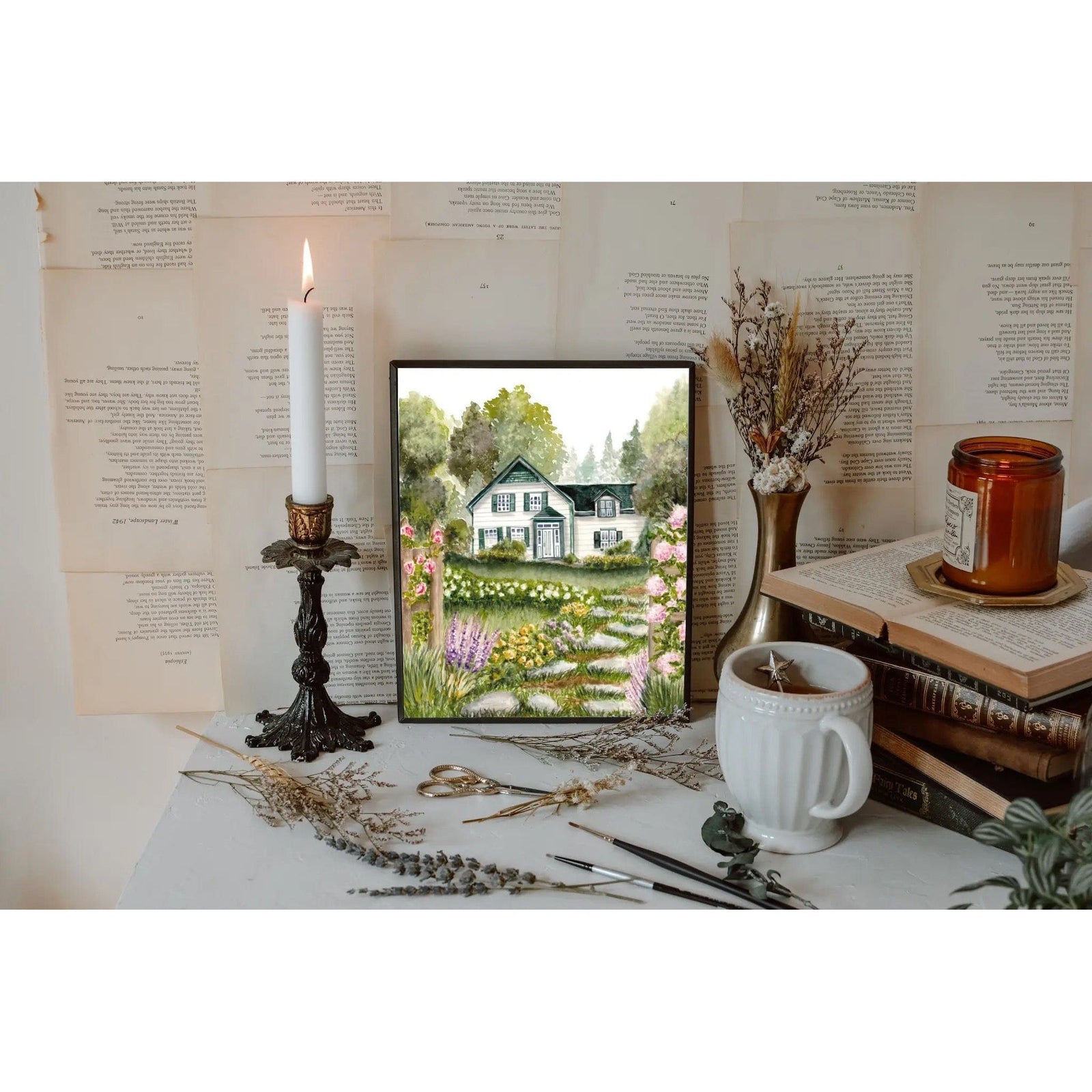 Green Gables Garden Print BookGeek