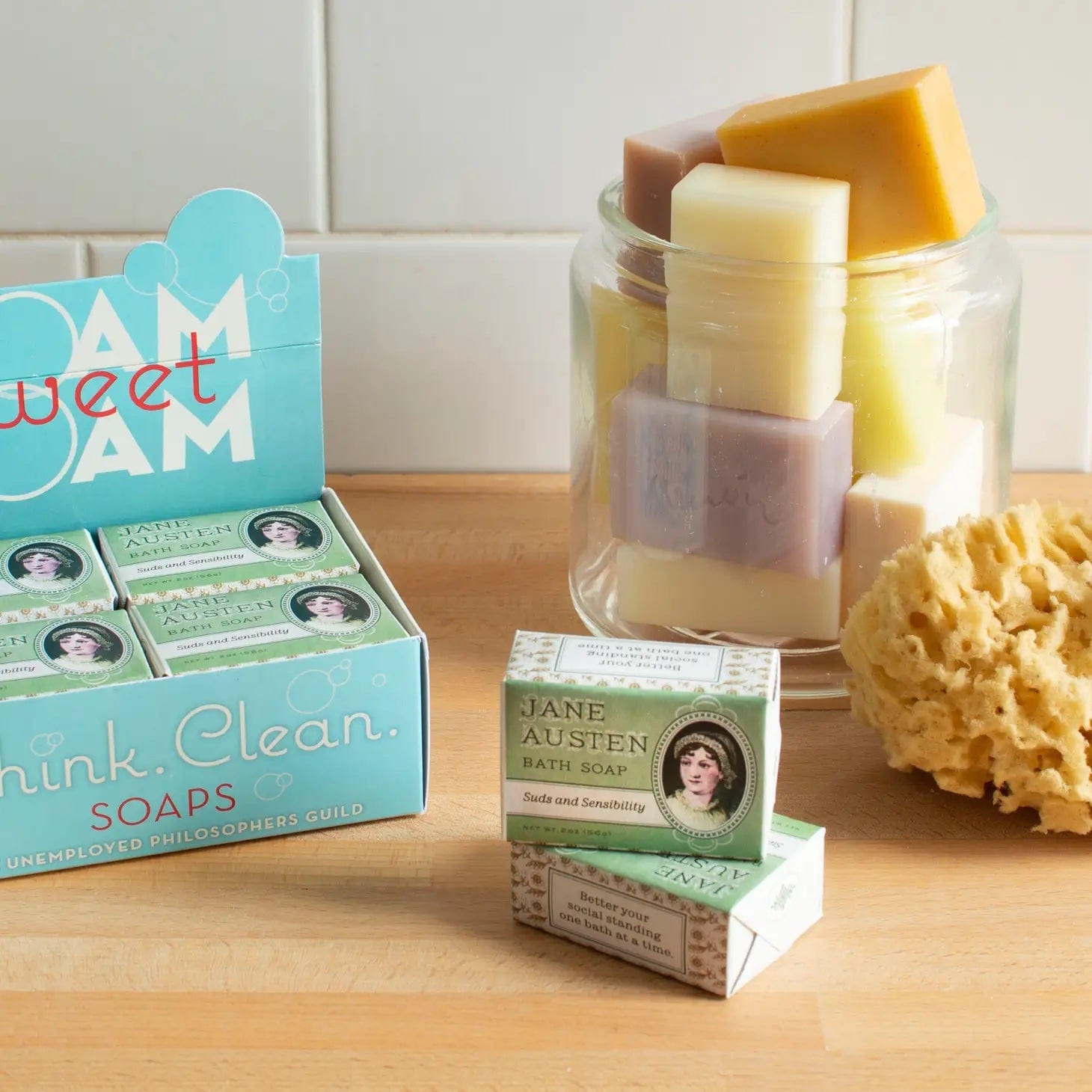 Jane Austen Bath Soap BookGeek