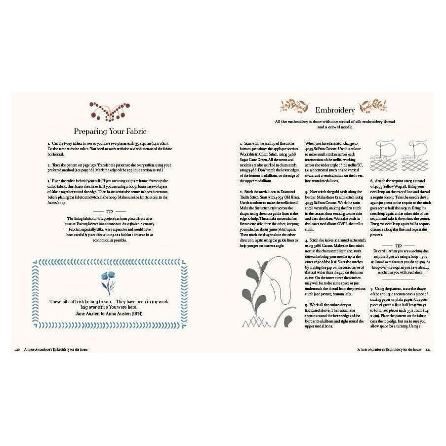 Jane Austen Embroidery BookGeek