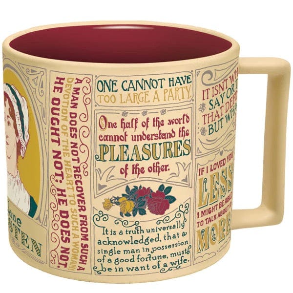 Jane Austen Quotes Mug BookGeek