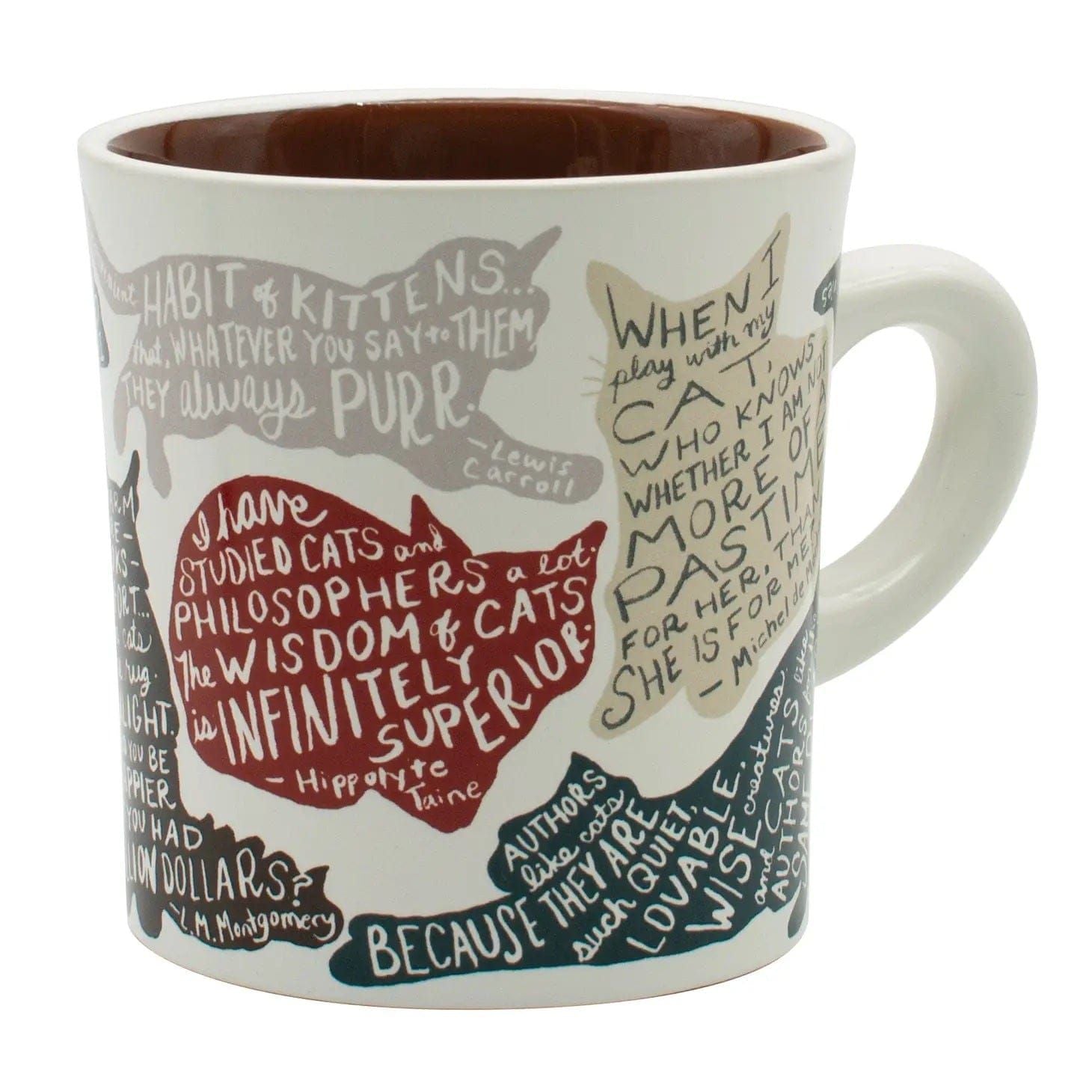 Literary Cat Mug BookGeek