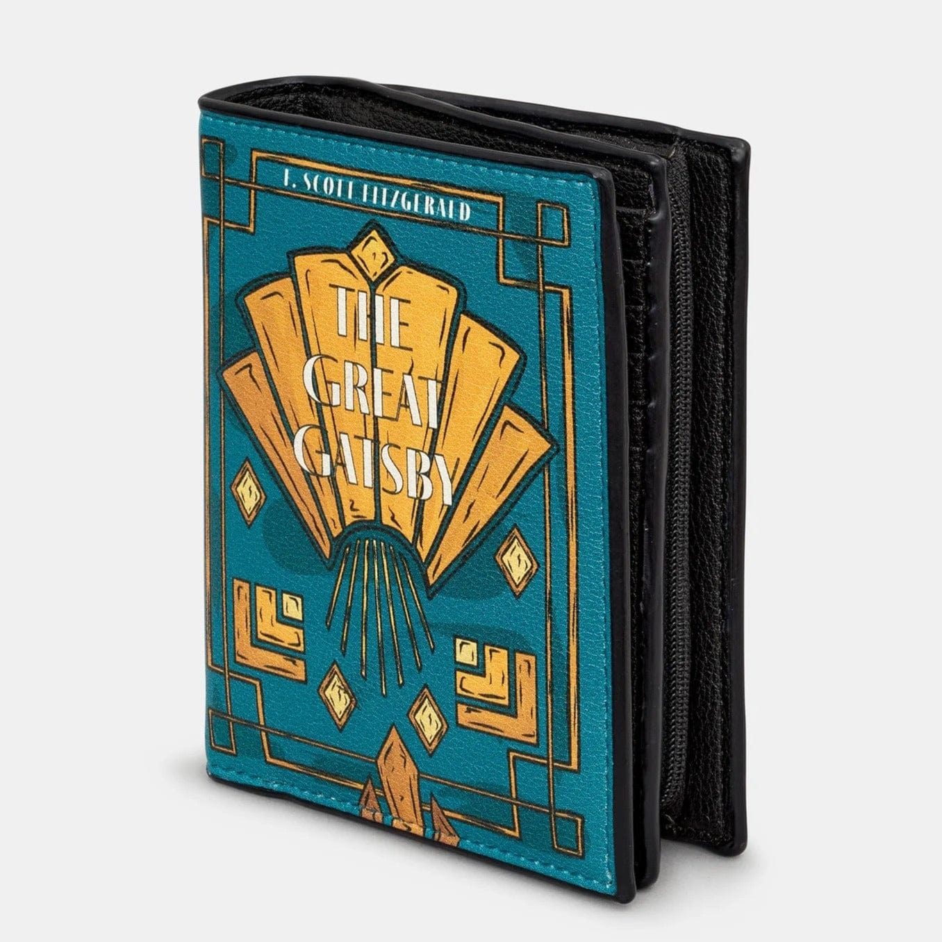 The Great Gatsby Vegan Leather Purse BookGeek