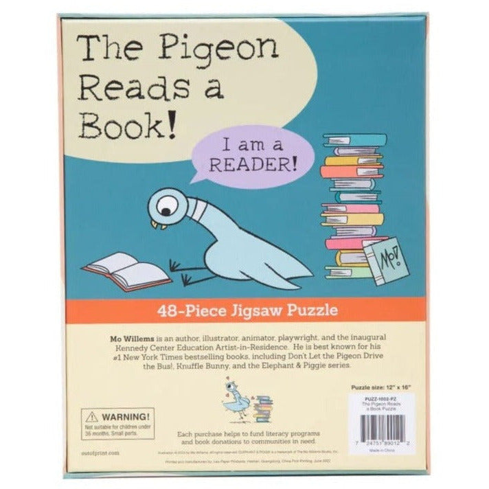 The Pigeon Reads a Book Puzzle BookGeek