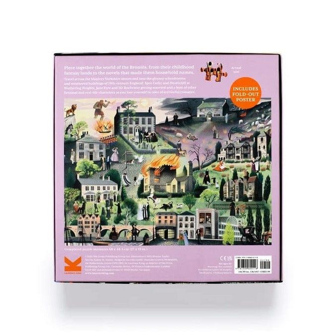 World of the Brontës Jigsaw Puzzle BookGeek
