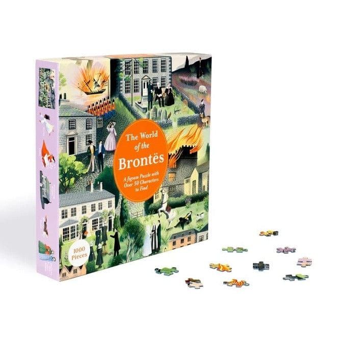 World of the Brontës Jigsaw Puzzle BookGeek