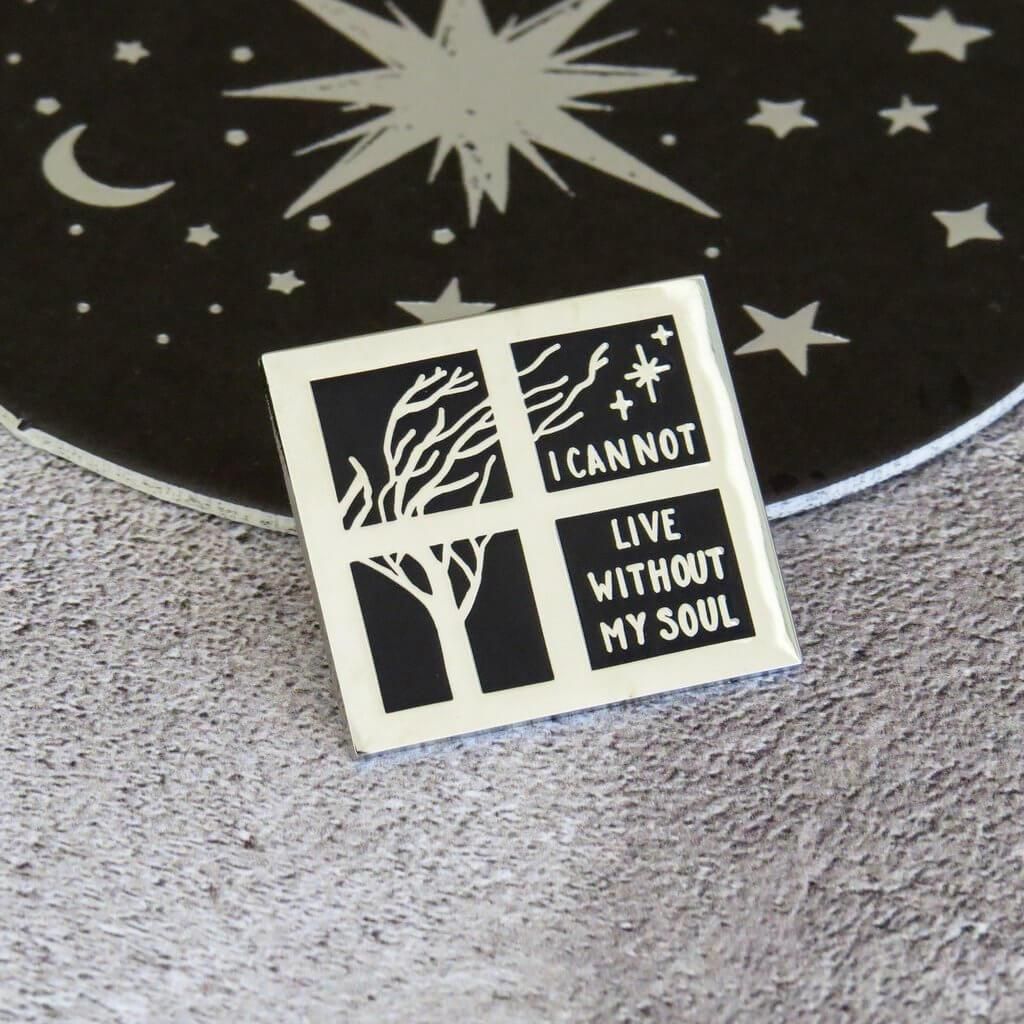 Wuthering Heights Enamel Pin BookGeek