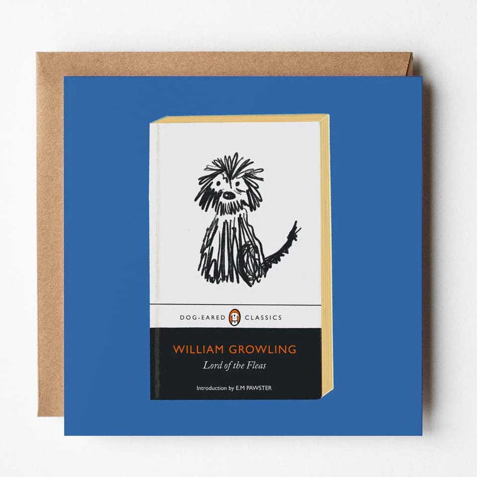 Lord of the Fleas Greetings Card