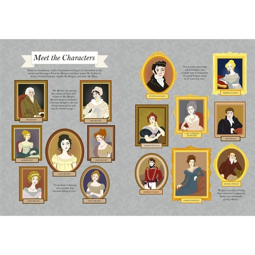 Pride and Prejudice Search and Find