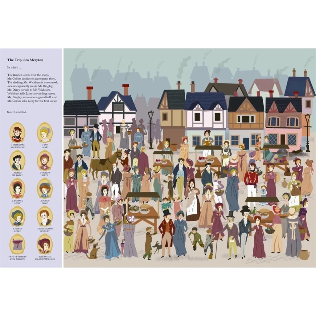 Pride and Prejudice Search and Find