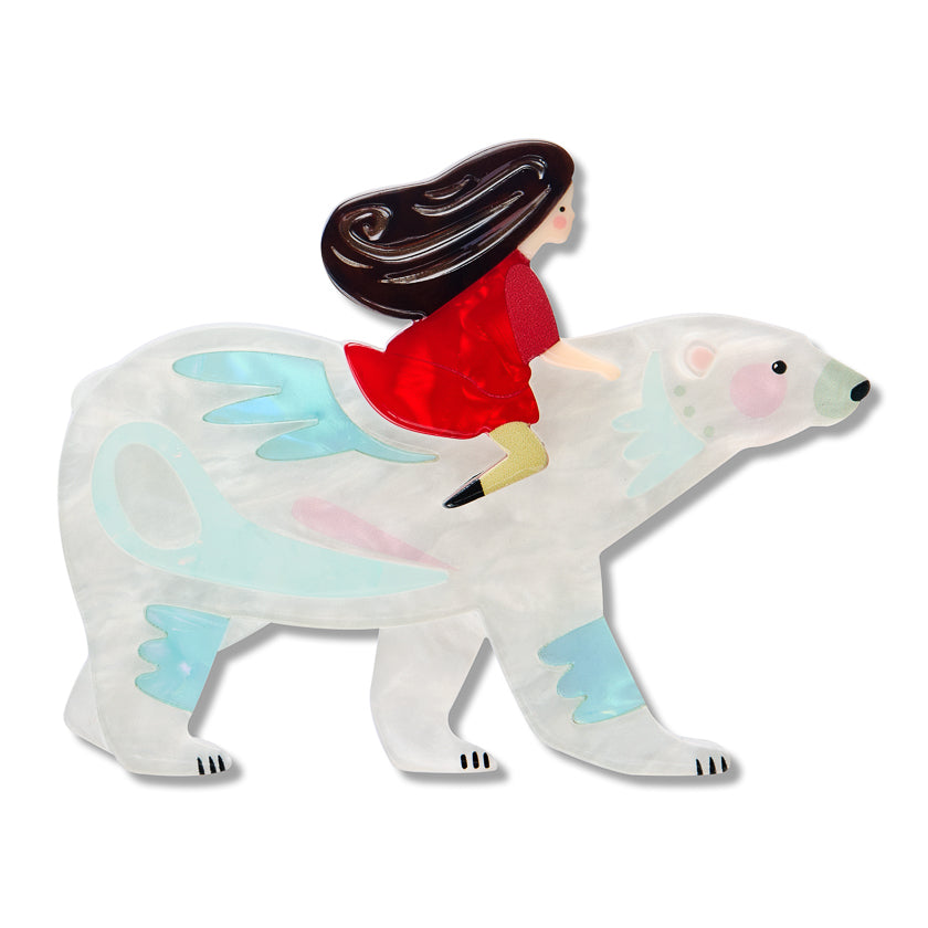 Polar Adventure Brooch