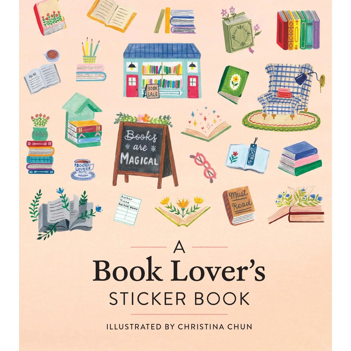A Book Lover's Sticker Book BookGeek