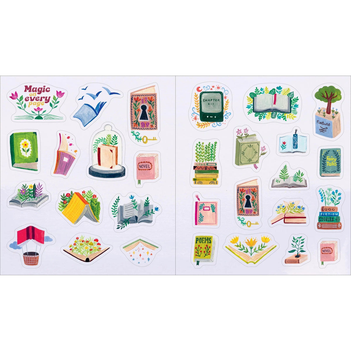 A Book Lover's Sticker Book BookGeek
