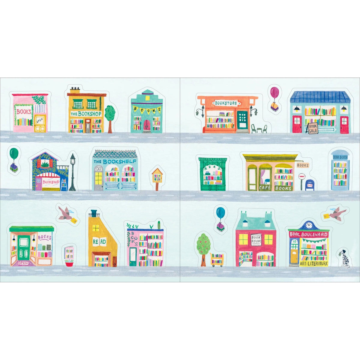 A Book Lover's Sticker Book BookGeek