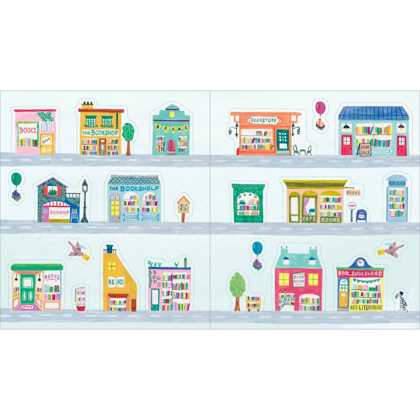A Book Lover's Sticker Book BookGeek