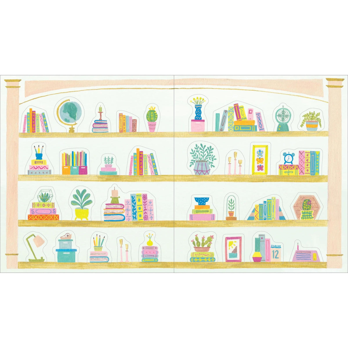 A Book Lover's Sticker Book BookGeek