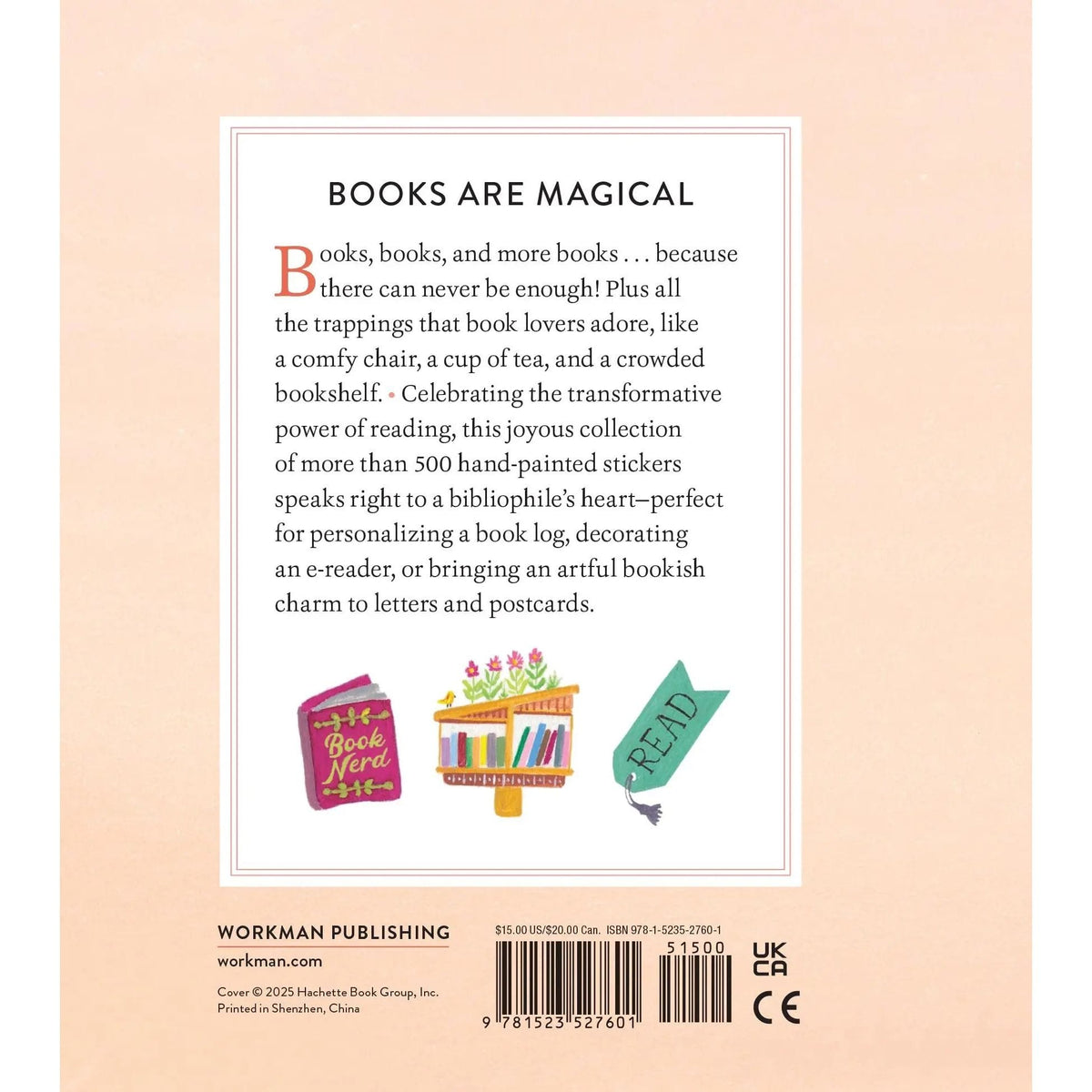 A Book Lover's Sticker Book BookGeek