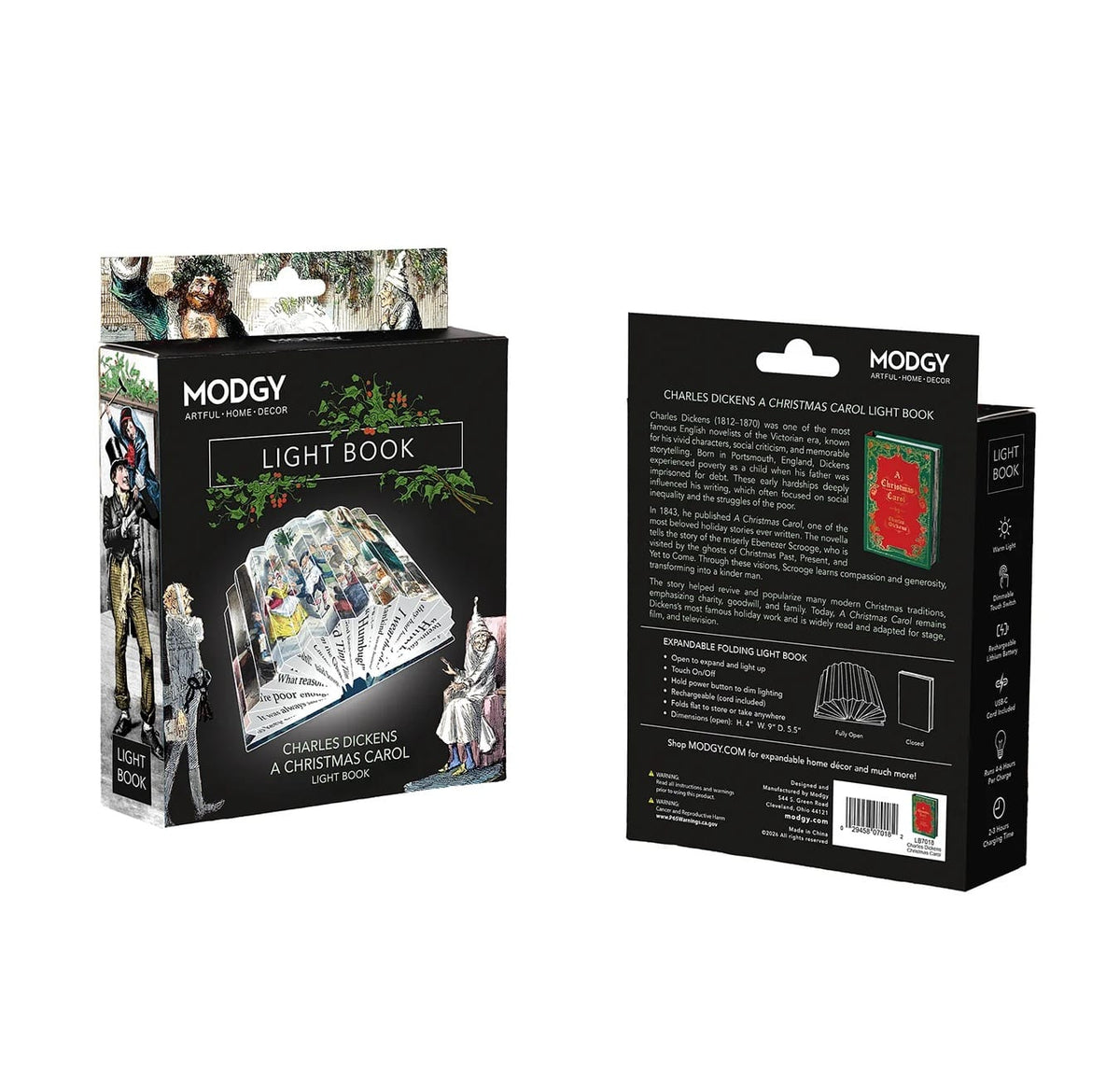 A Christmas Carol Light Book BookGeek