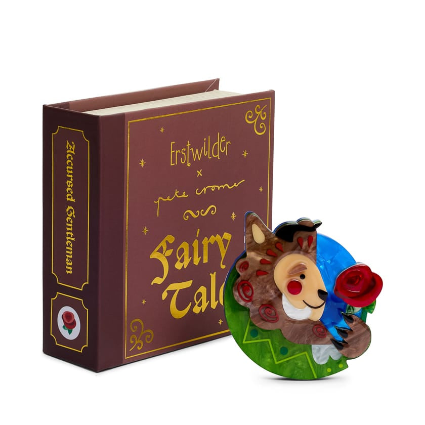 Accursed Gentleman Brooch BookGeek