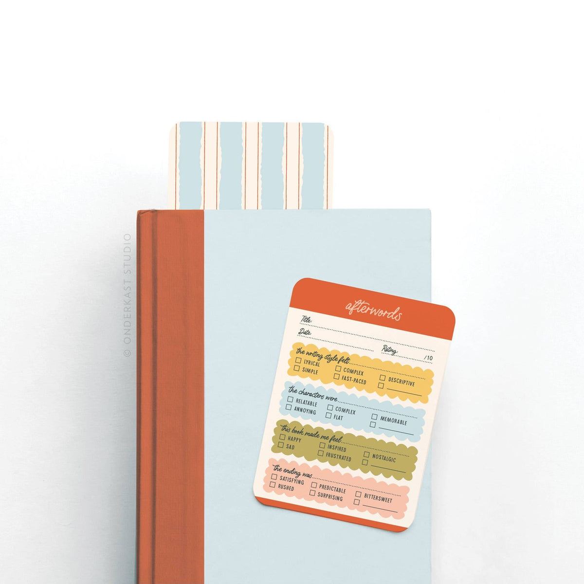 Afterwords Book Review Cards BookGeek