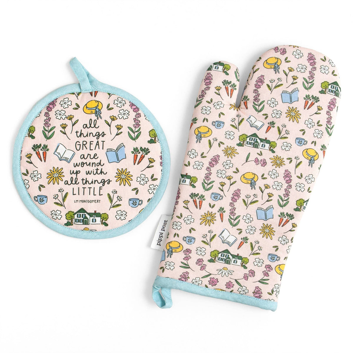 All Things Great - Avonlea Pot Holder Set BookGeek