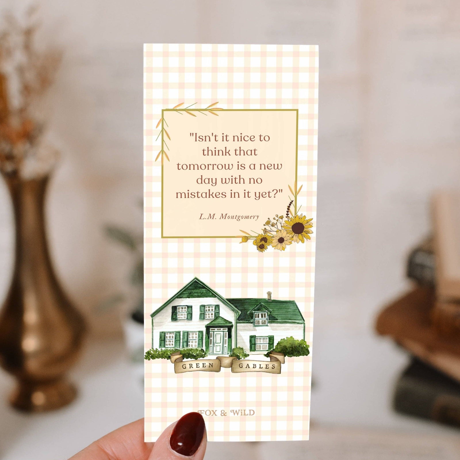 Anne of Green Gables Bookmark BookGeek
