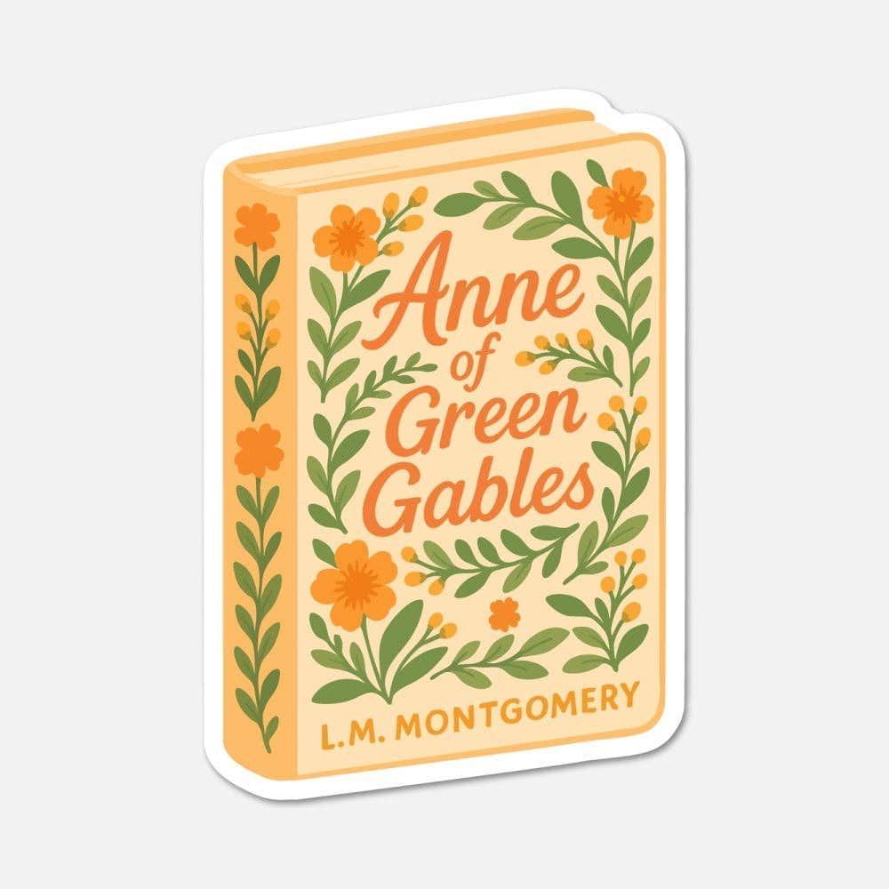 Anne of Green Gables by L. M. Montgomery   - Book Sticker BookGeek